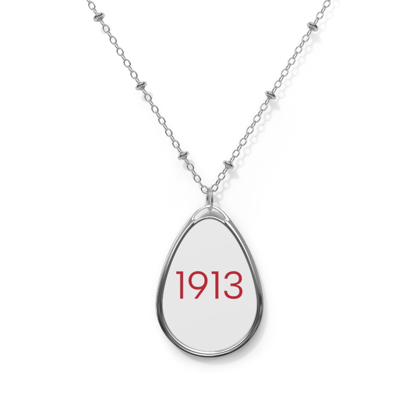 Delta Sigma Theta Paraphernalia, Oval Necklace, 1913