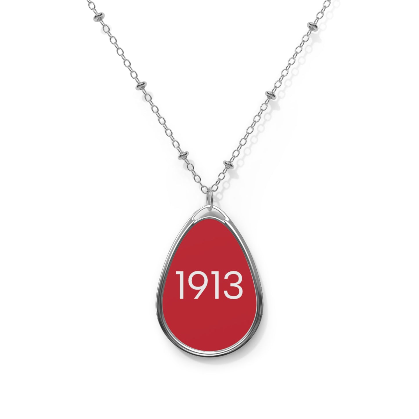 Delta Sigma Theta Paraphernalia, Oval Necklace, 1913