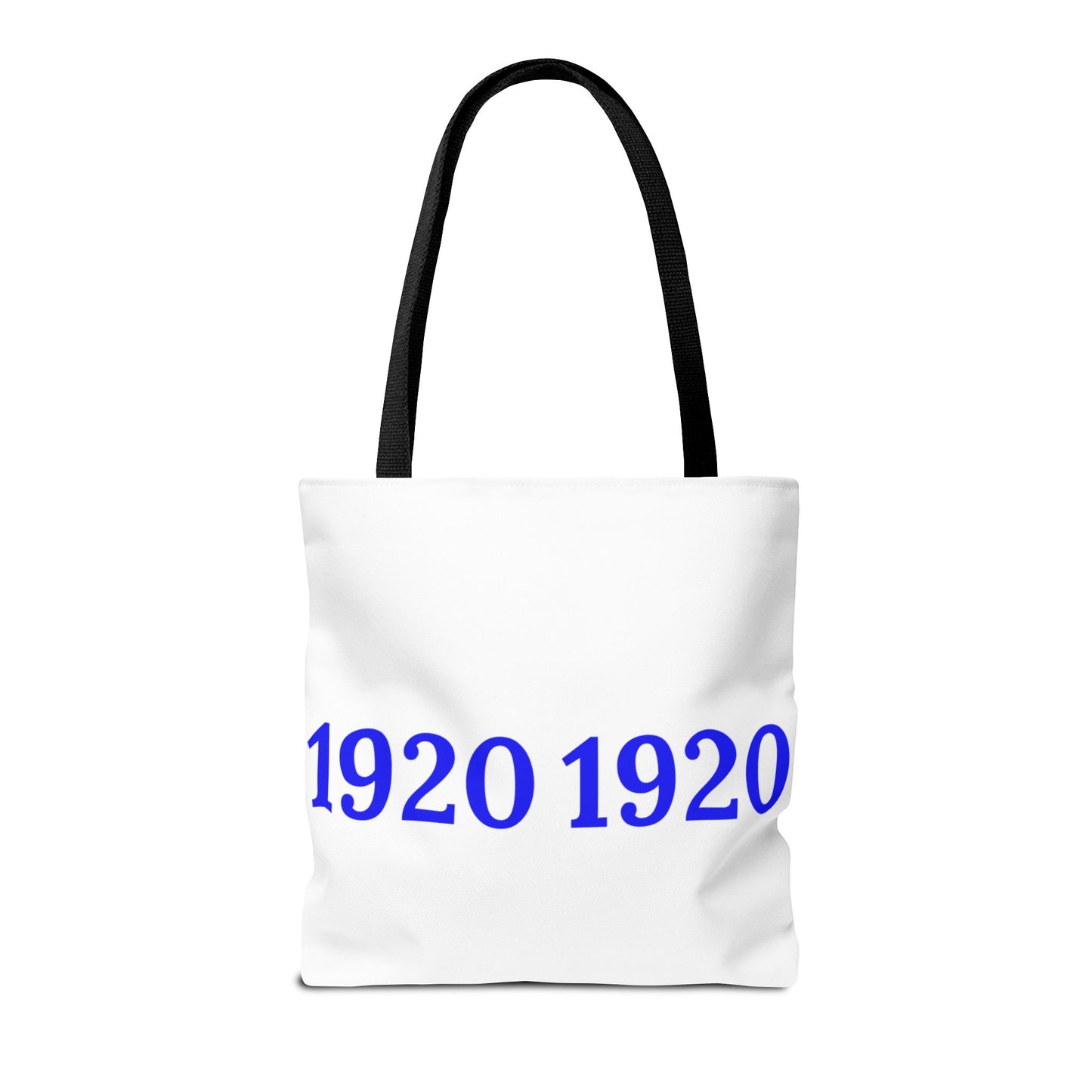 1920 Zeta Phi Beta Sorority Tote Bag – Customizable Handle Colors, Stylish and Durable - Numbers Only