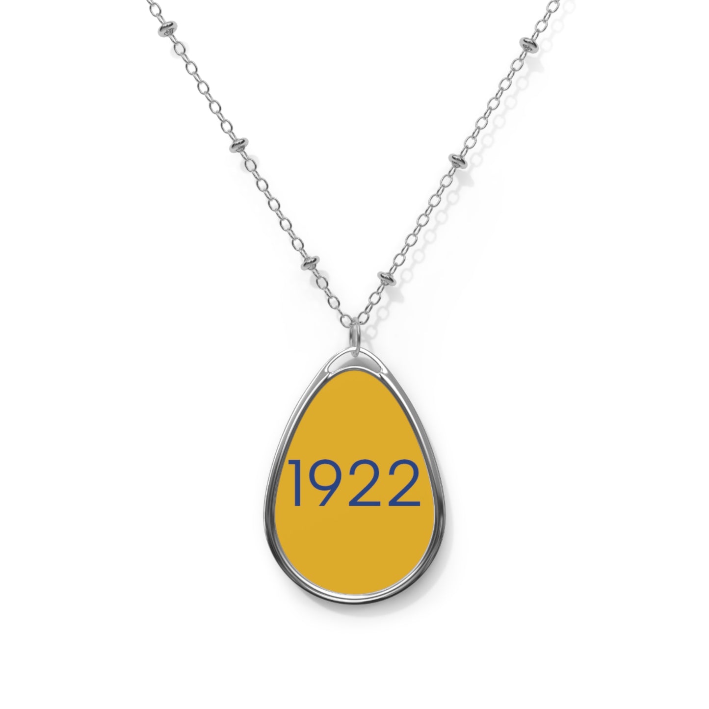 Sigma Gamma Rho Paraphernalia, Oval Necklace, 1922