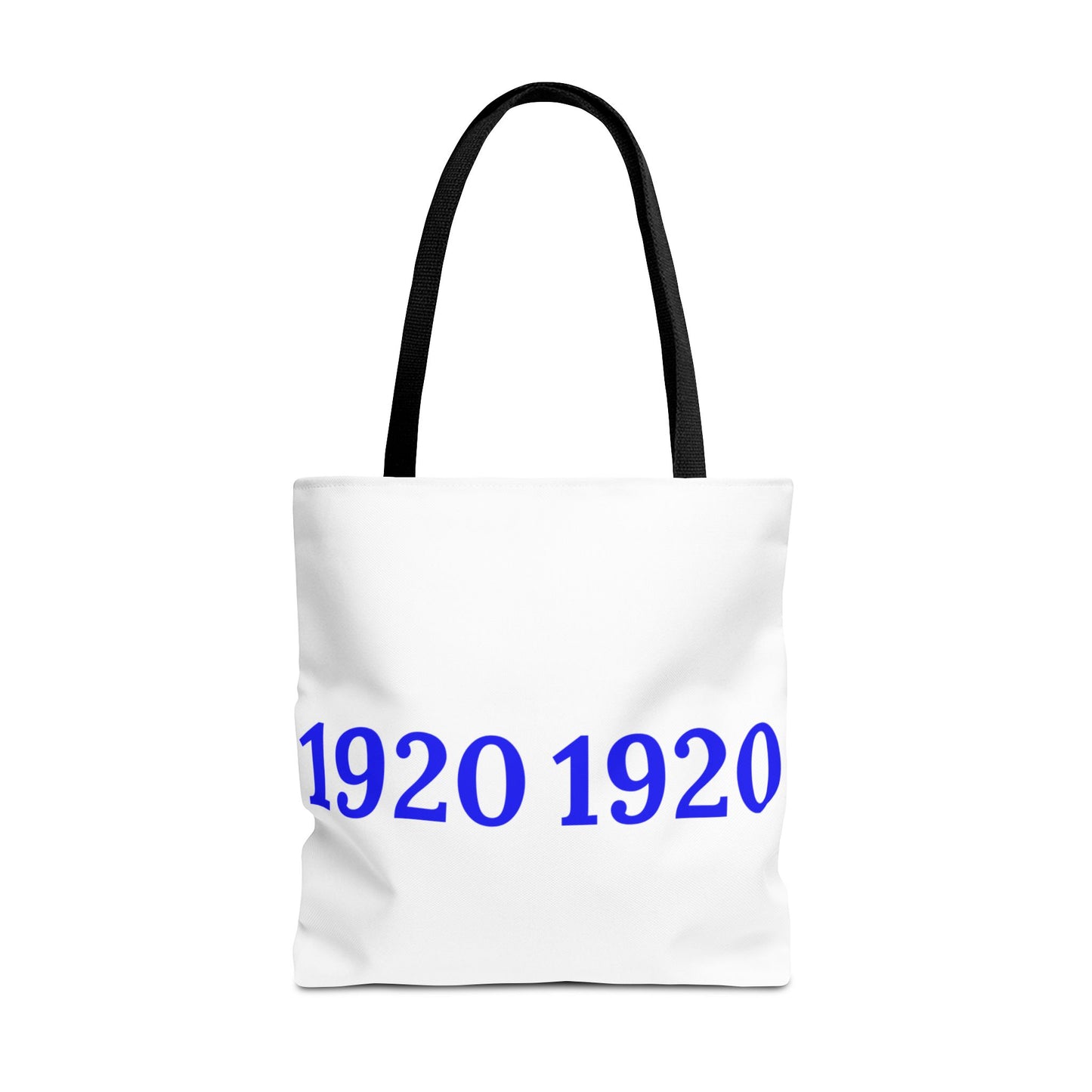 1920 Zeta Phi Beta Sorority Tote Bag – Customizable Handle Colors, Stylish and Durable - Numbers Only