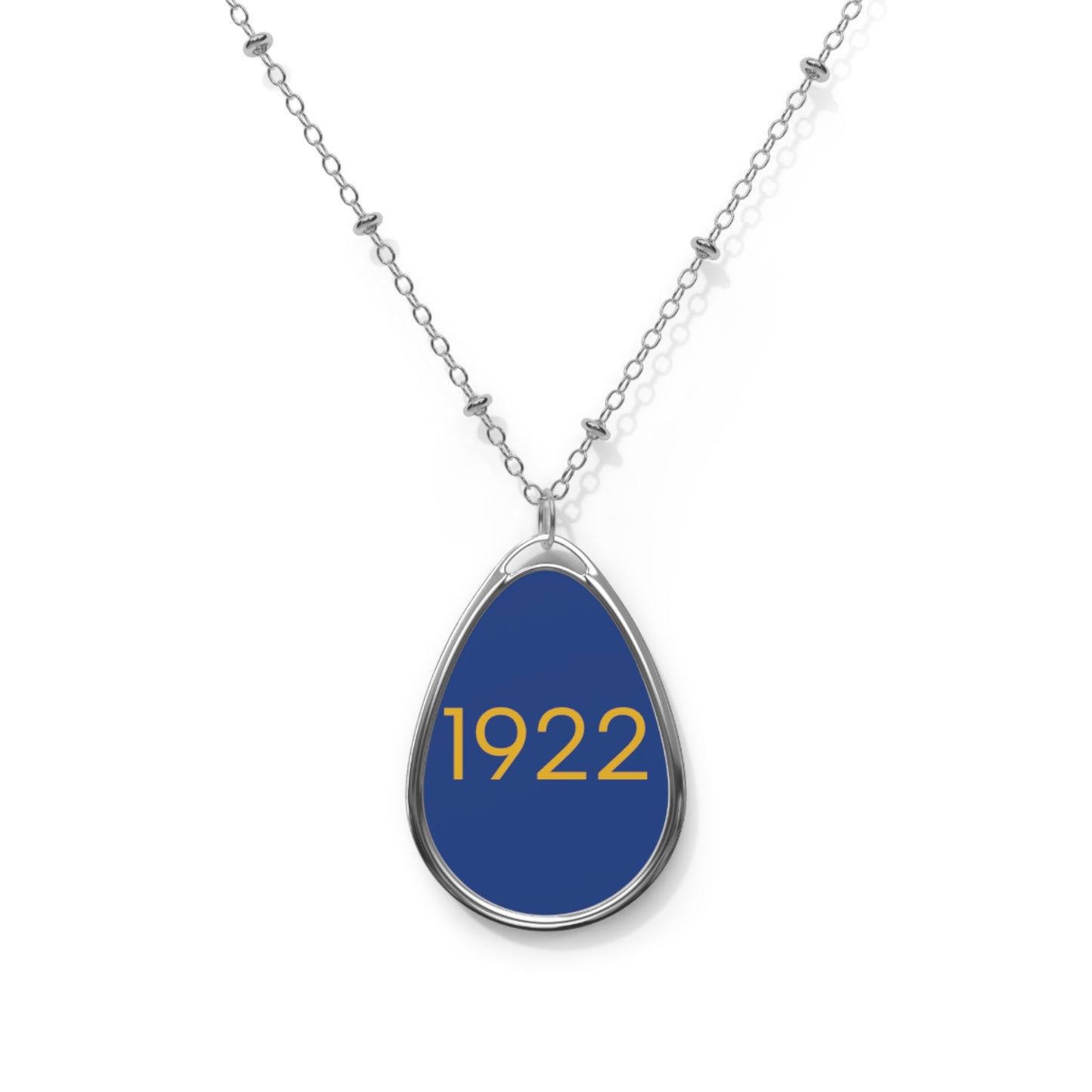 Sigma Gamma Rho Paraphernalia, Oval Necklace, 1922