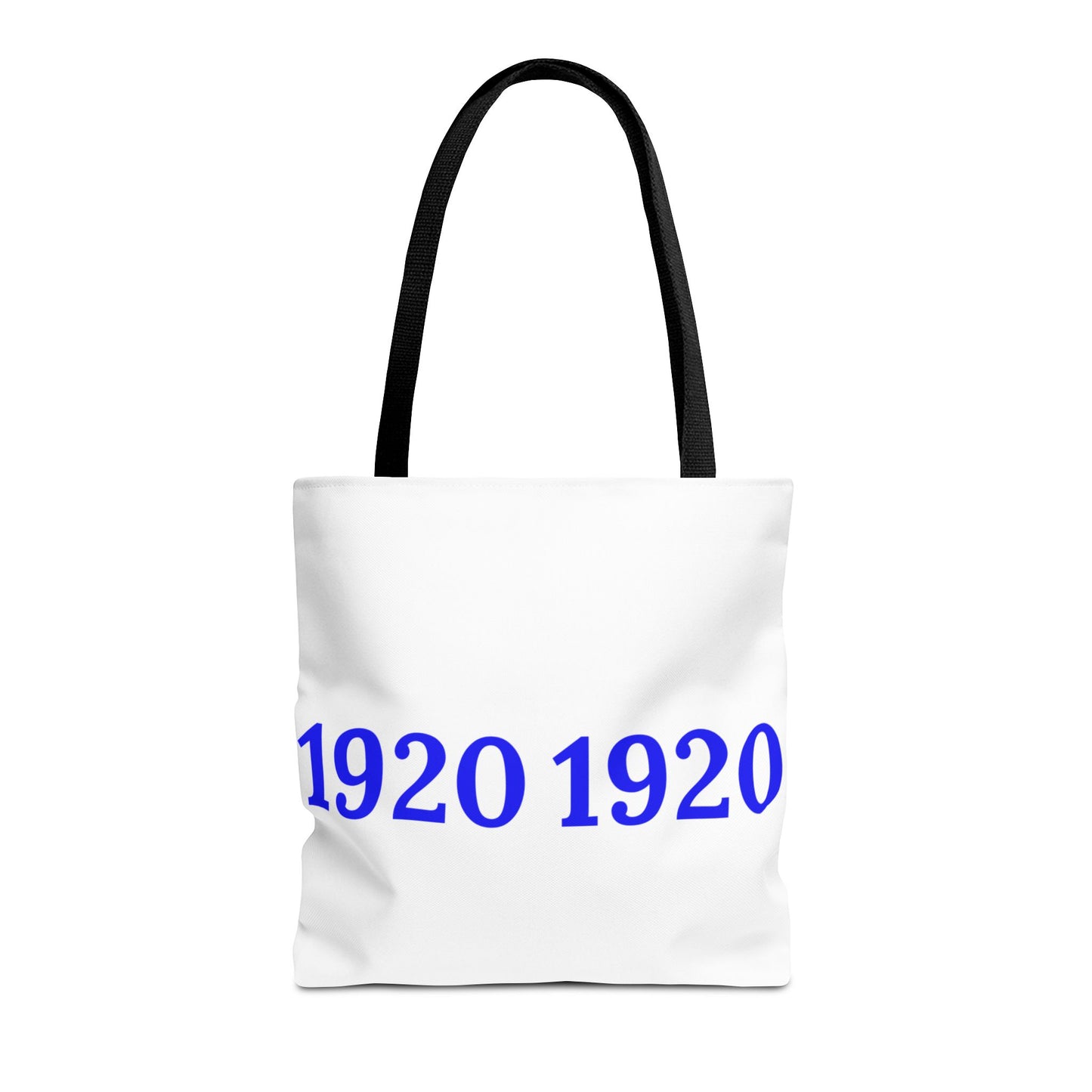 1920 Zeta Phi Beta Sorority Tote Bag – Customizable Handle Colors, Stylish and Durable - Numbers Only