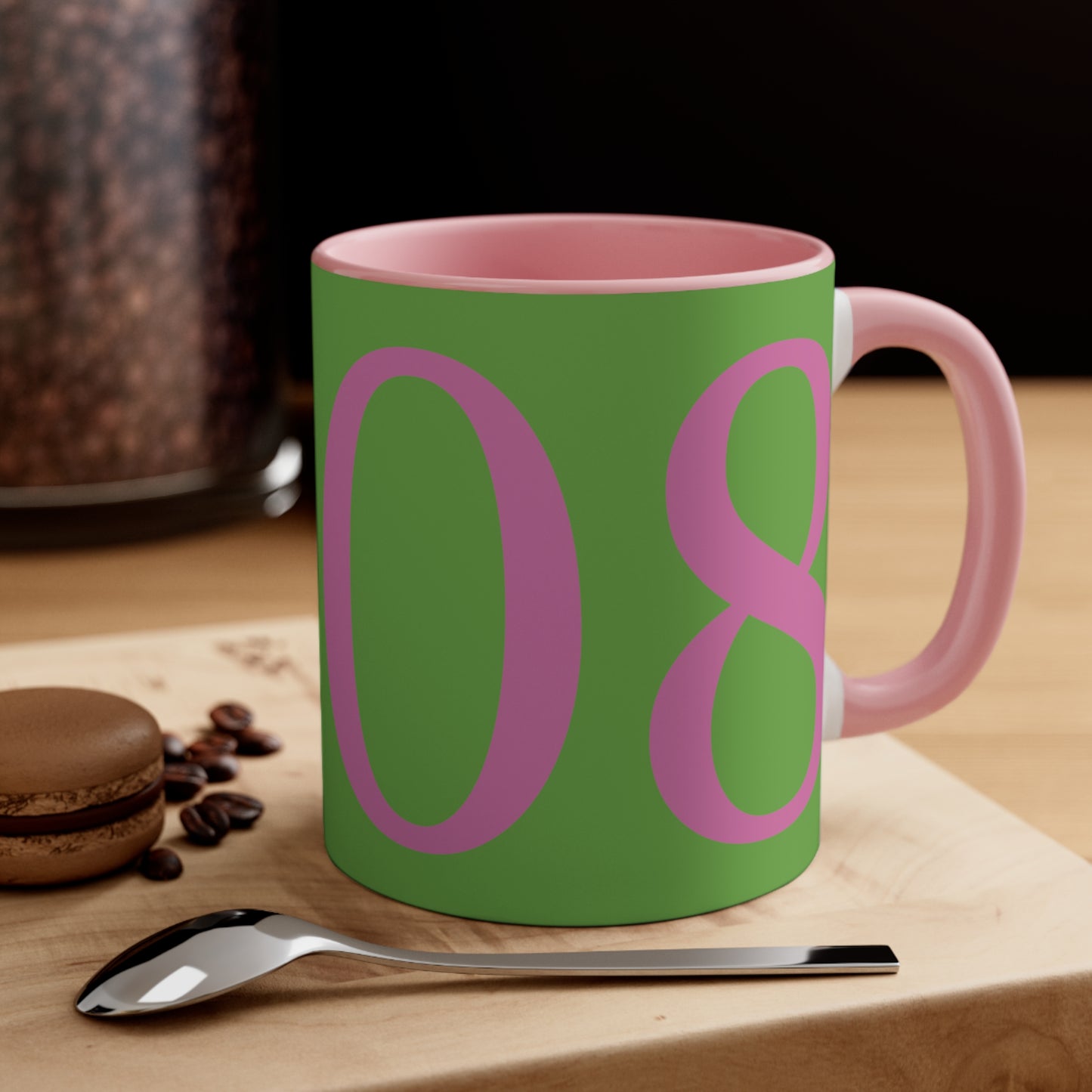 Alpha Kappa Alpha Accent Coffee Mug, 11oz