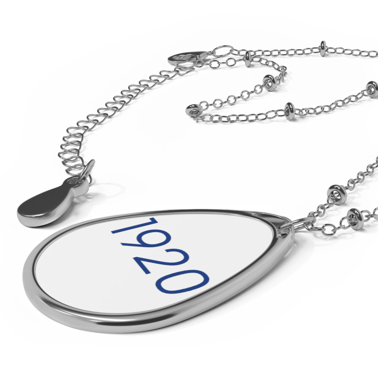 Zeta Phi Beta Paraphernalia, Oval Necklace, 1920