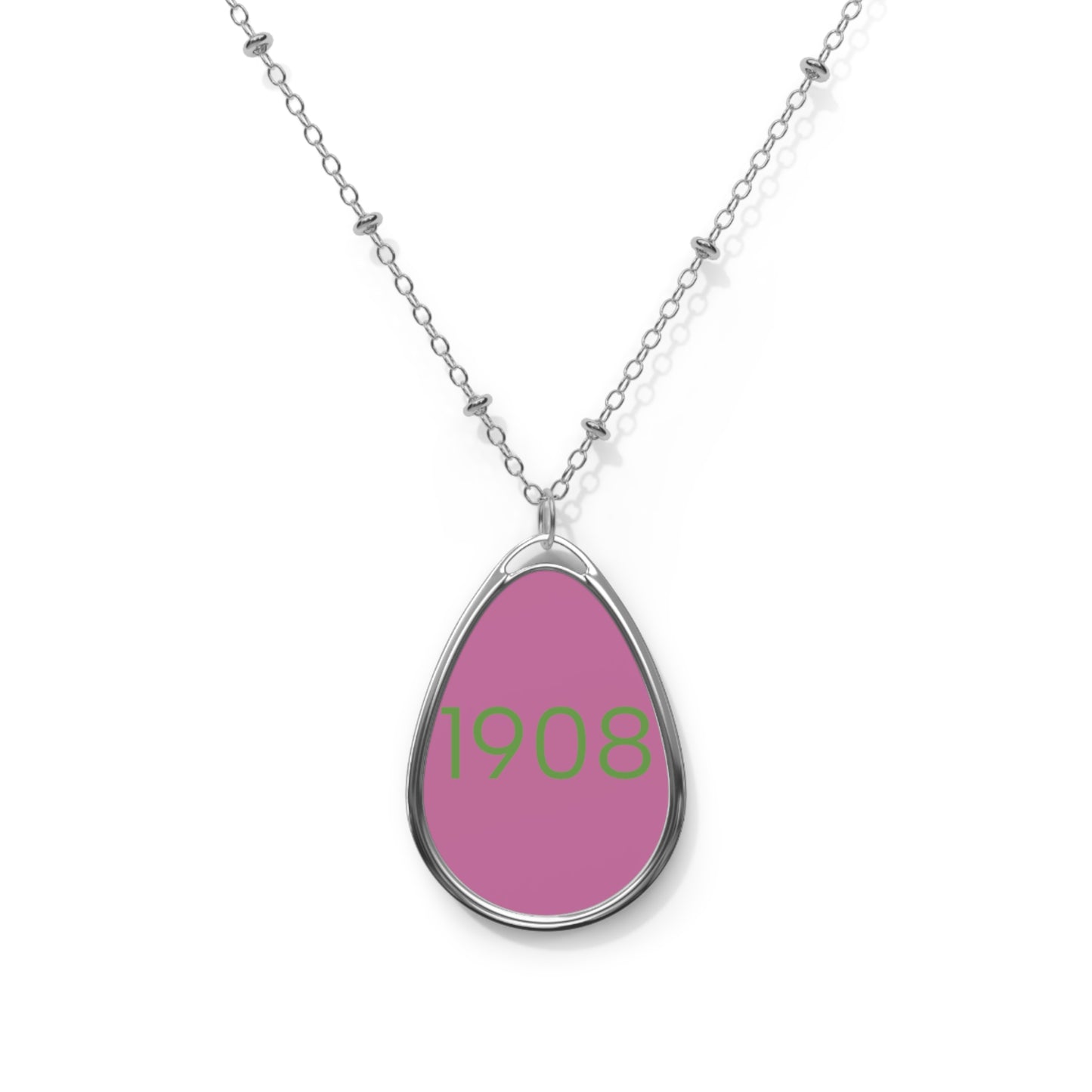 Alpha Kappa Alpha Paraphernalia, Oval Necklace, 1908