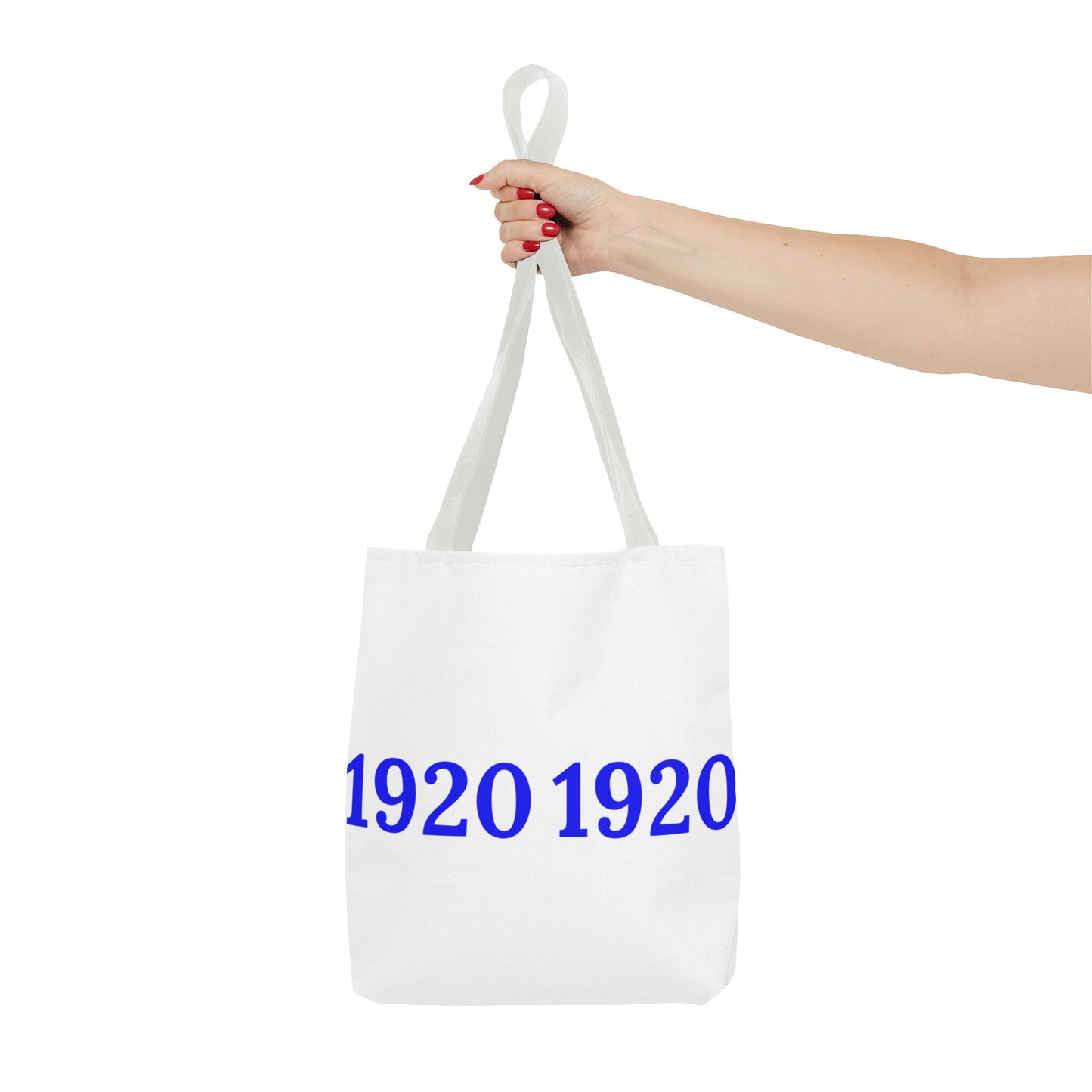 1920 Zeta Phi Beta Sorority Tote Bag – Customizable Handle Colors, Stylish and Durable - Numbers Only