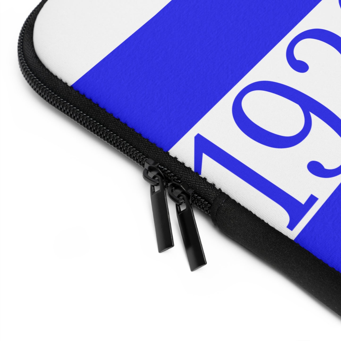 1920 Laptop Sleeve – Zeta Phi Beta Sorority Inc. Inspired, Protective Neoprene Case - Royal Blue Double Stripe